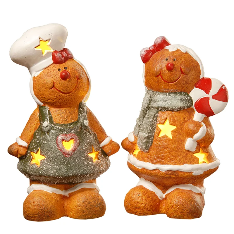 7 in. Gingerbread Couple