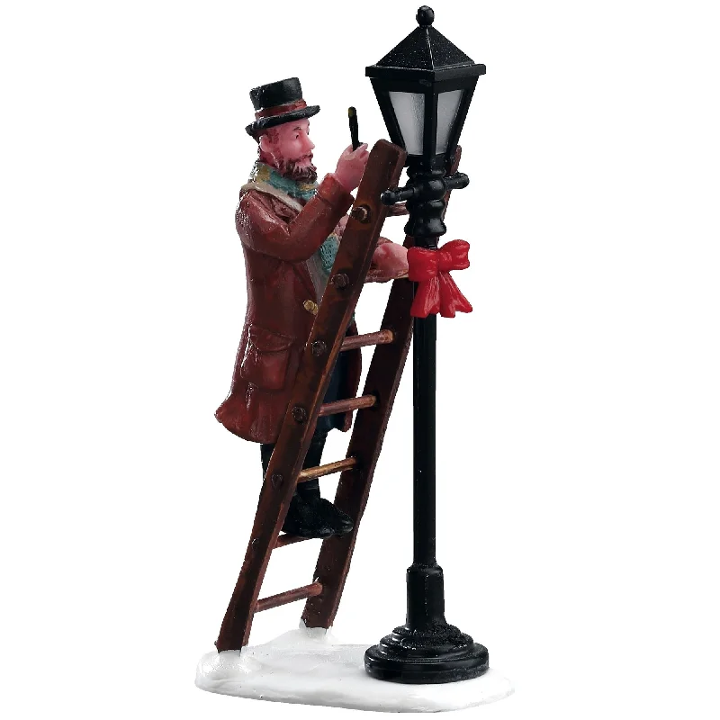 Lemax Caddington Village Figurine: Lamplighter #62327