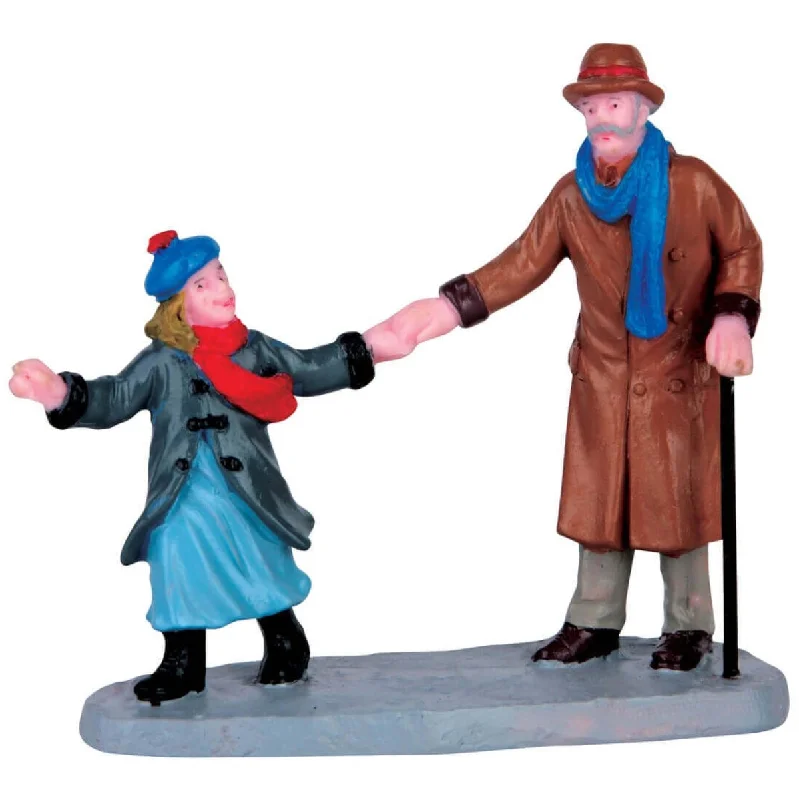 Lemax Caddington Village Figurine: Let's Go Grandpa #62454