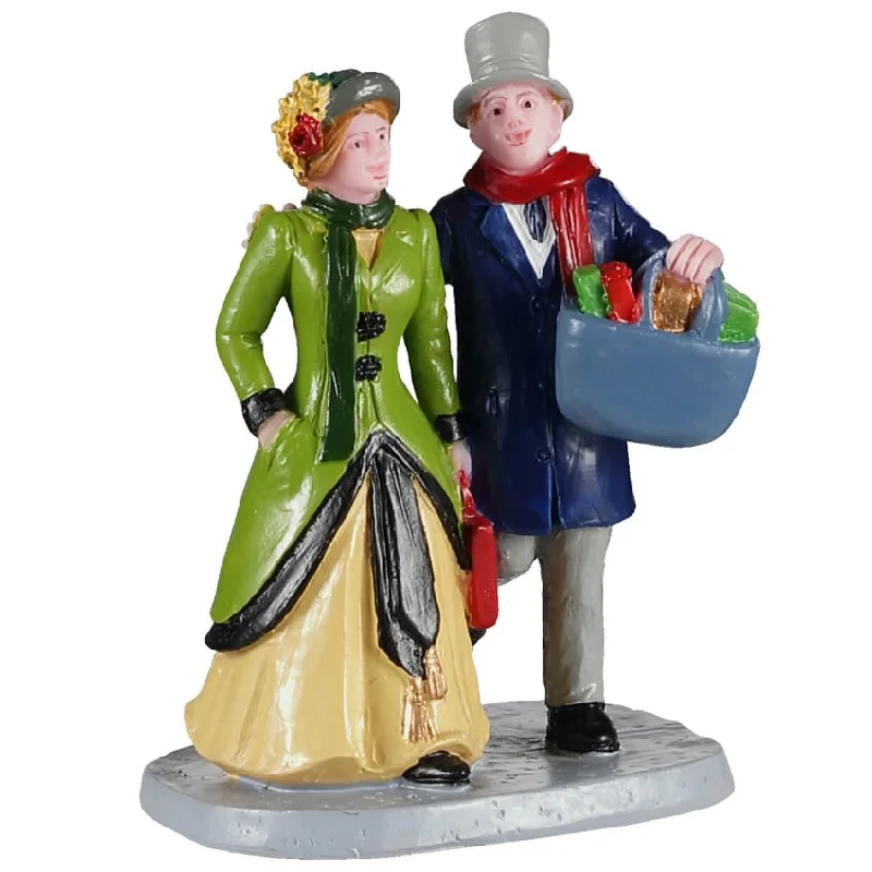 Lemax Caddington Village Figurine: Vintage Shopping Spree #02930