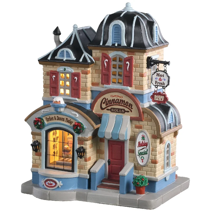 Lemax Caddington Village Lighted Building: Cinnamon Roll Shop #05645