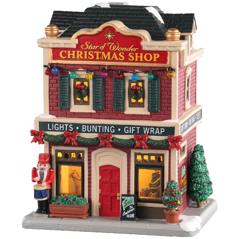 Lemax Caddington Village Lighted Building: Star of Wonder Christmas Shop #05646