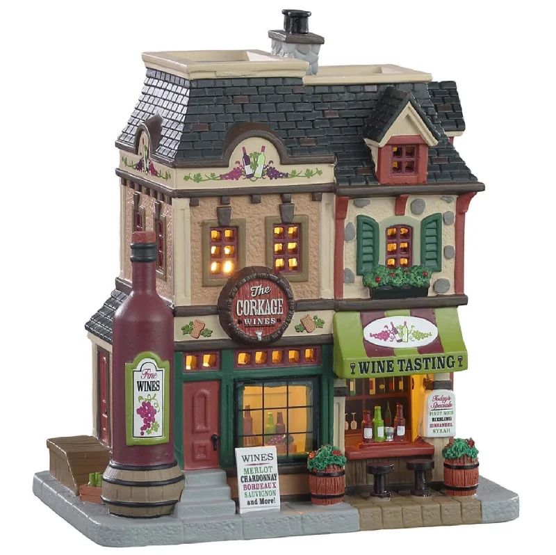 Lemax Caddington Village Lighted Building: The Corkage #15770