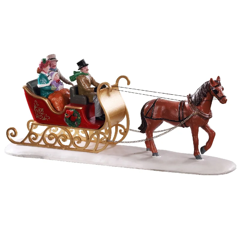 Lemax Caddington Village Table Piece: Victorian Sleigh Ride #93433