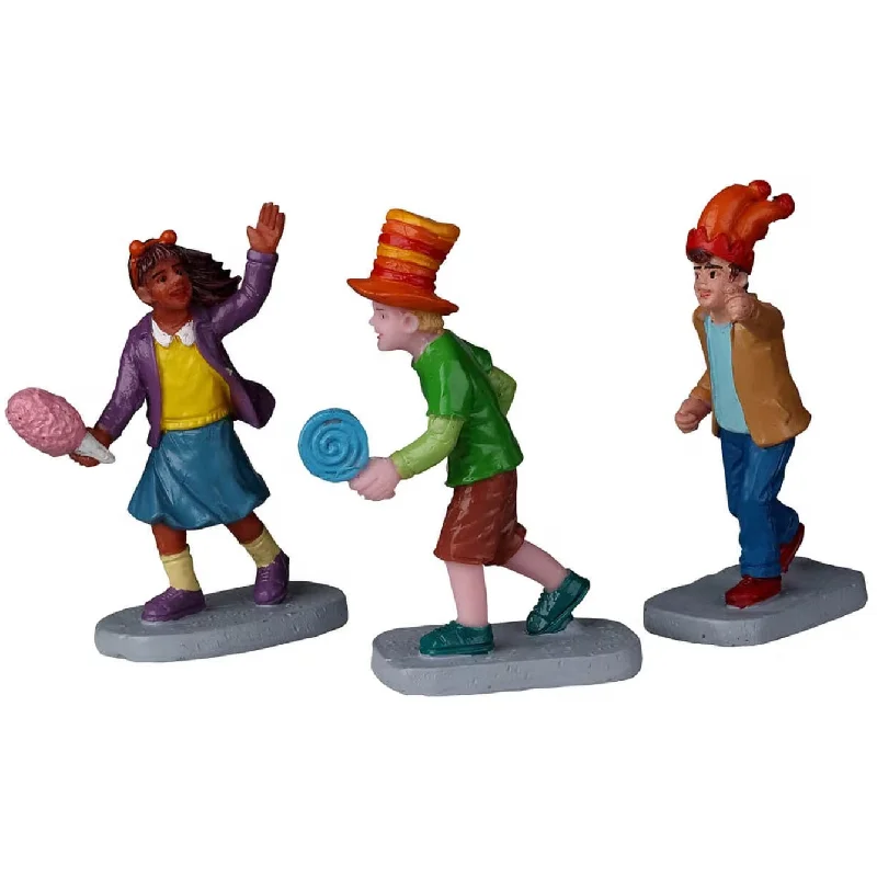 Lemax General Collectible Figurines: Time for Fun! Set of 3 #22115