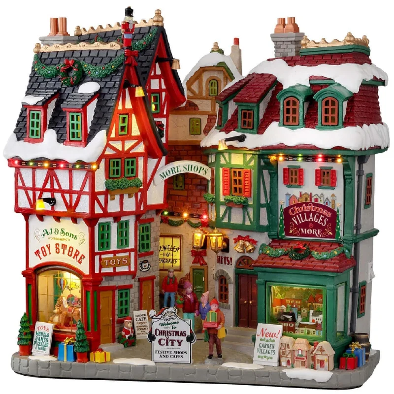 Lemax General Collectibles Facade: Christmas City #15739