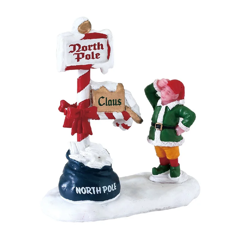 Lemax Santa's Wonderland Figurine: Merry Mailbox #72570