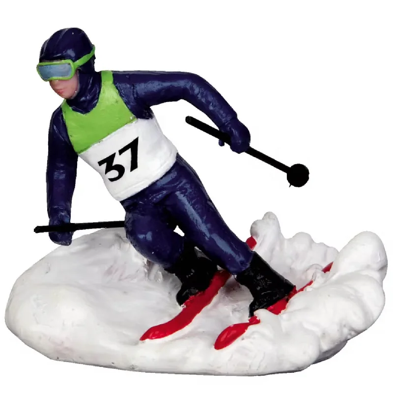 Lemax Vail Village Figurine: Slalom Racer #32132