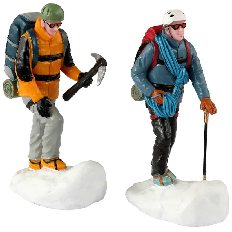 Lemax Vail Village Figurines: Mountaineers, Set of 2 #32213