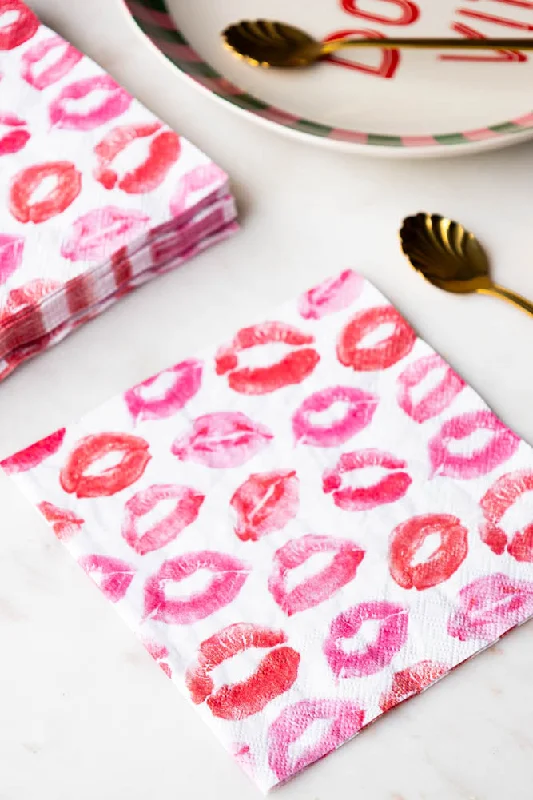 Lips Napkins - Pack Of 20