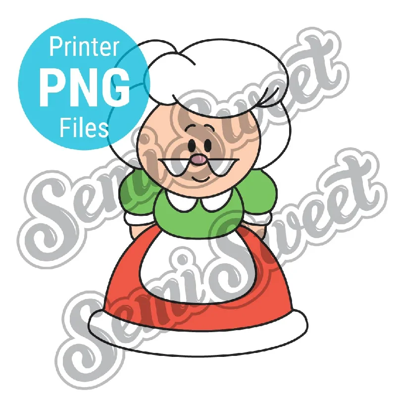 Mrs. Claus Body - PNG Images