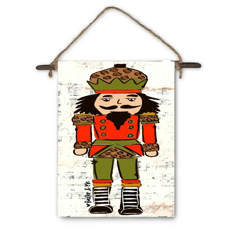 Music Nutcracker Mini Wall Hanging