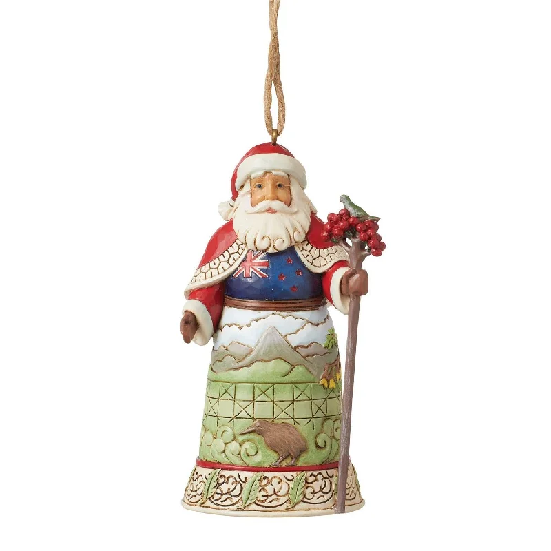 New Zealand Santa Ornament - Jim Shore