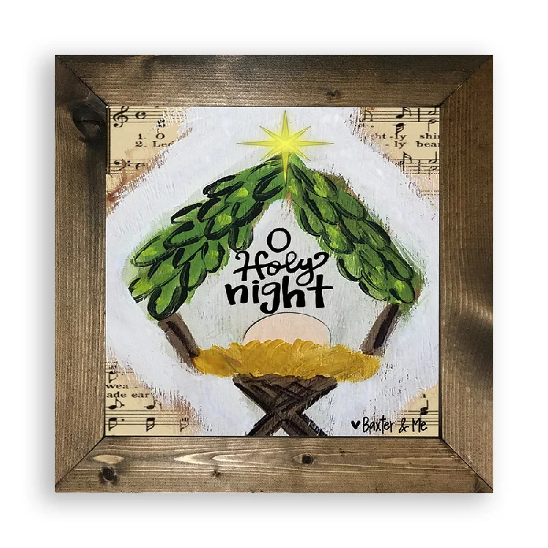 O Holy Night - Framed Art