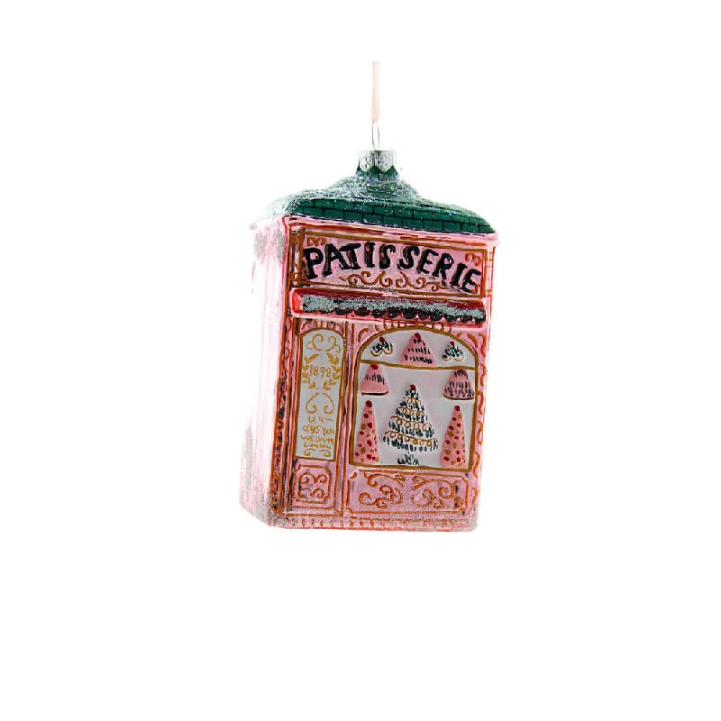 Patisserie Shop Glass Ornament 4.5"