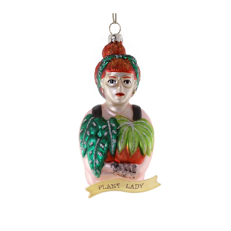 Plant Lady Ornament 4.5"