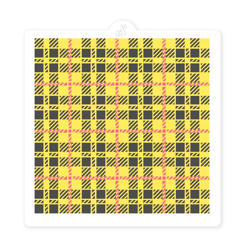 Quad Buffalo Plaid 2-Piece Stencil