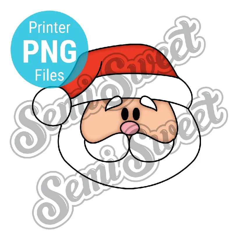 Santa Head - PNG Images