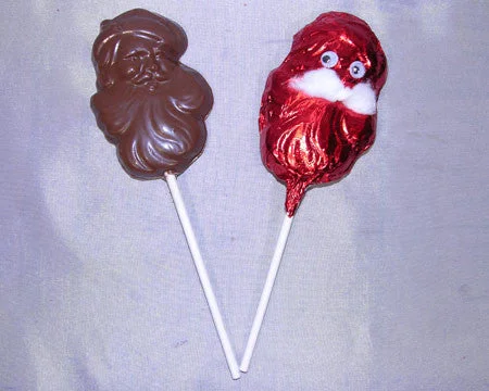 Santa lollipop