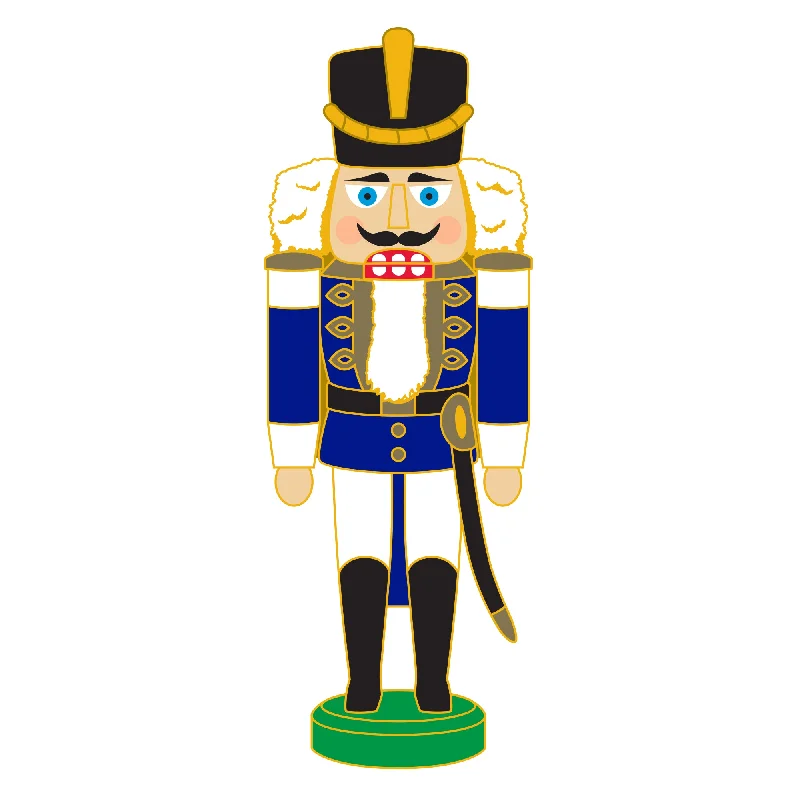 SeaWorld/Busch Gardens Nutcracker Soldier Blue Pin