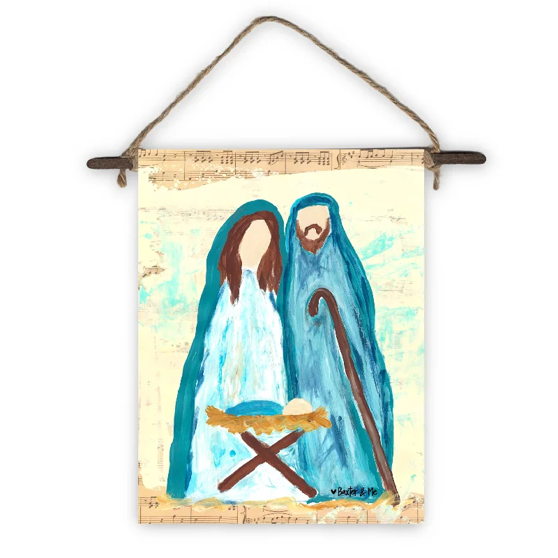 Simple Nativity Mini Wall Hanging