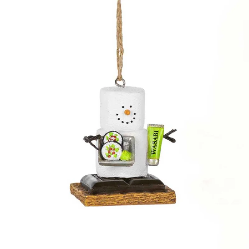 S'mores Sushi Lover Ornament