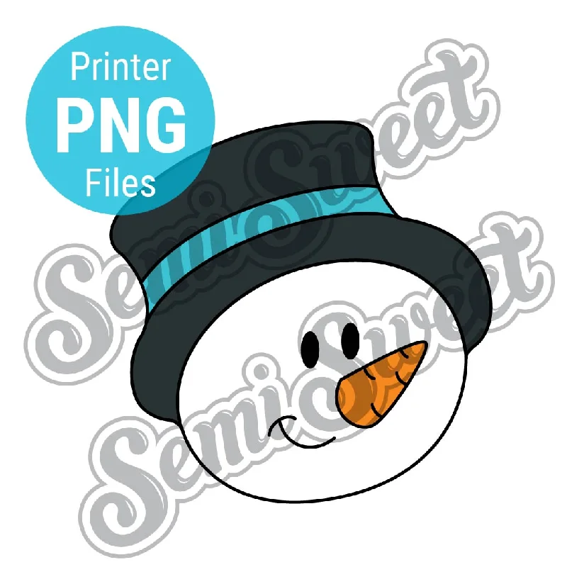 Snowman Head - PNG Images