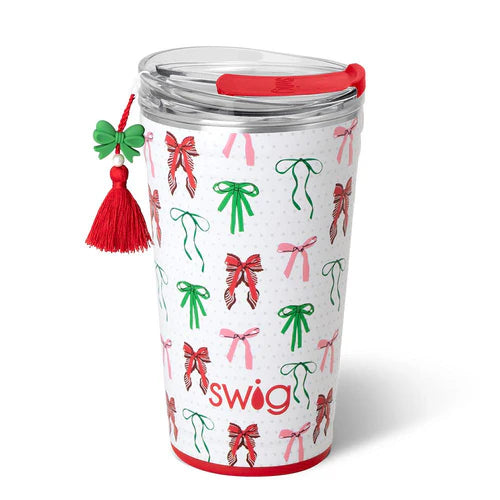 SWIG  PARTY CUP 24oz RIBBONS AND BOWS