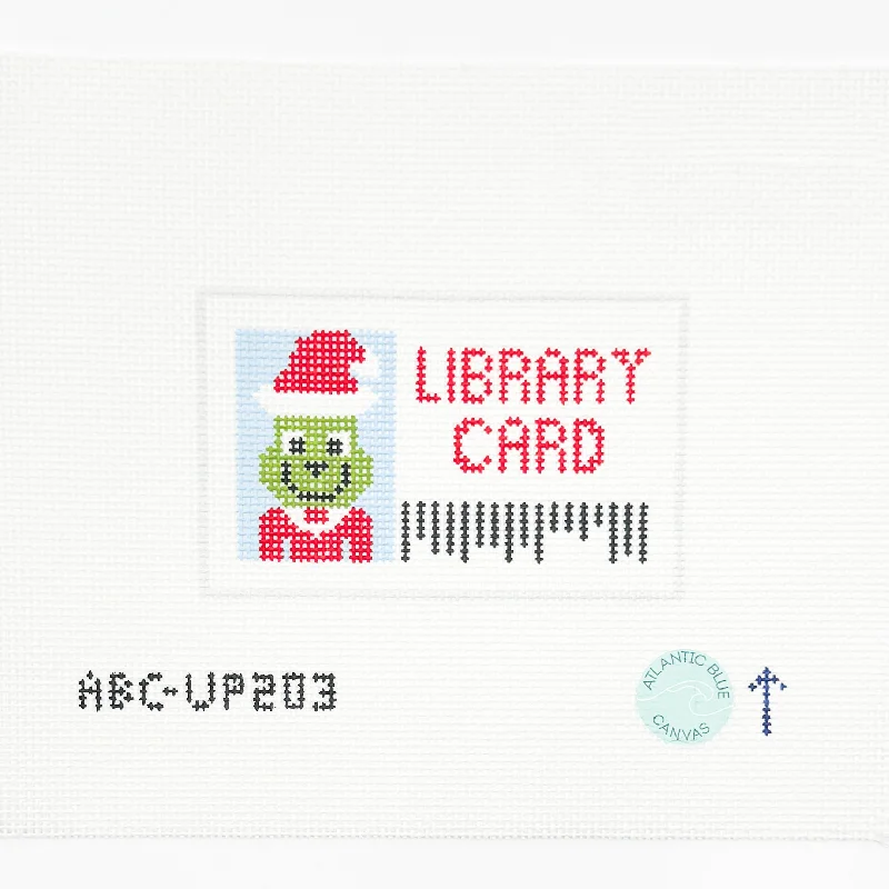 The Grinch Library Card