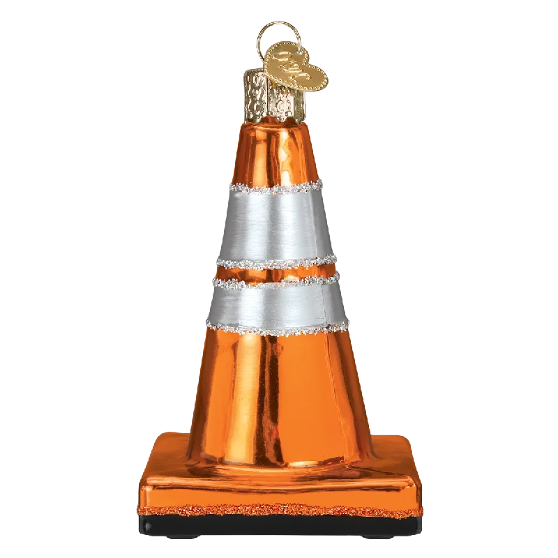 Traffic Cone Ornament - Old World Christmas