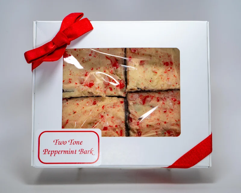 Two-Tone Peppermint Bark