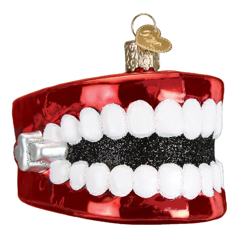 Wind-Up Teeth Ornament - Old World Christmas