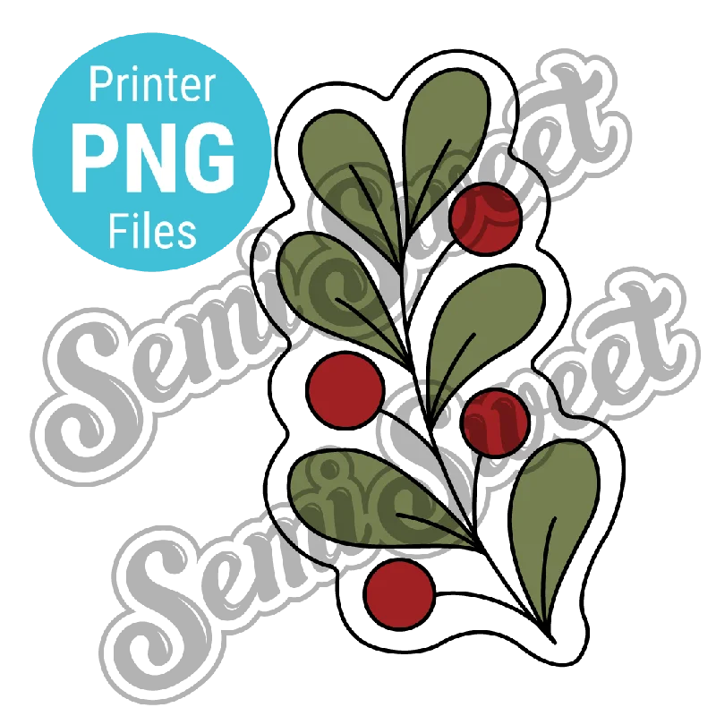 Winter Berry Sprig - PNG Images