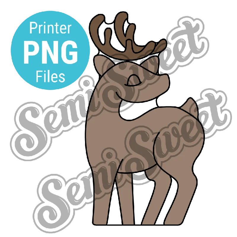 Woodland Reindeer - PNG Images